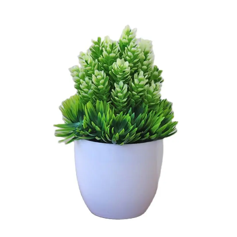 

Artificial Bonsai Fake Flower Pots Decor Desktop Ornaments Gift Living Room Decoration Wedding Accessories Balcony Deco Supplies