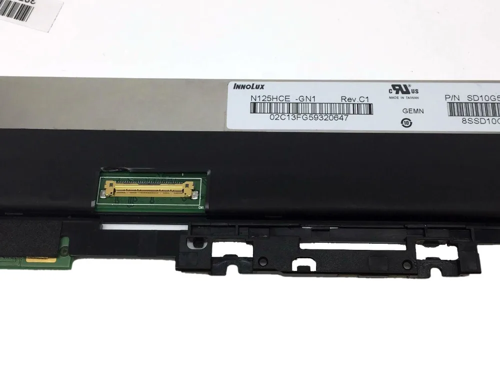

New Replacement for Lenovo Thinkpad Yoga 260 12.5" LCD Touch Screen Digitizer FHD N125HCE-GN1 FRU 00HN884 Assembly with Bezel