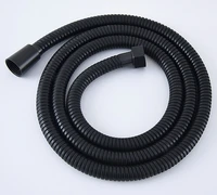 hotelspa black oil rubbed brass 59 1500mm extra long flexible tube stretchable shower hose pipe dhh076
