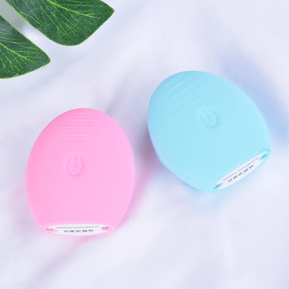 Мини USB электрическая Очищающая щетка для лица foreoing силиконовый Ультразвуковой