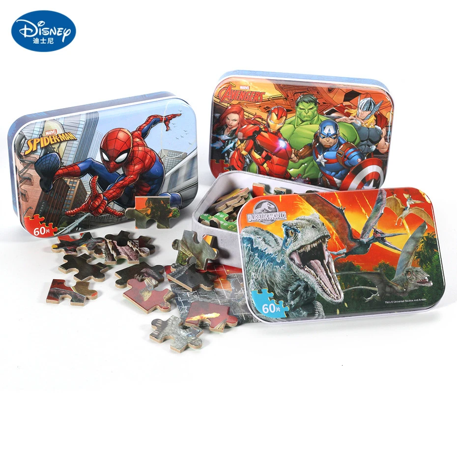 Пазл мстители из м/ф Паук|Пазлы| |