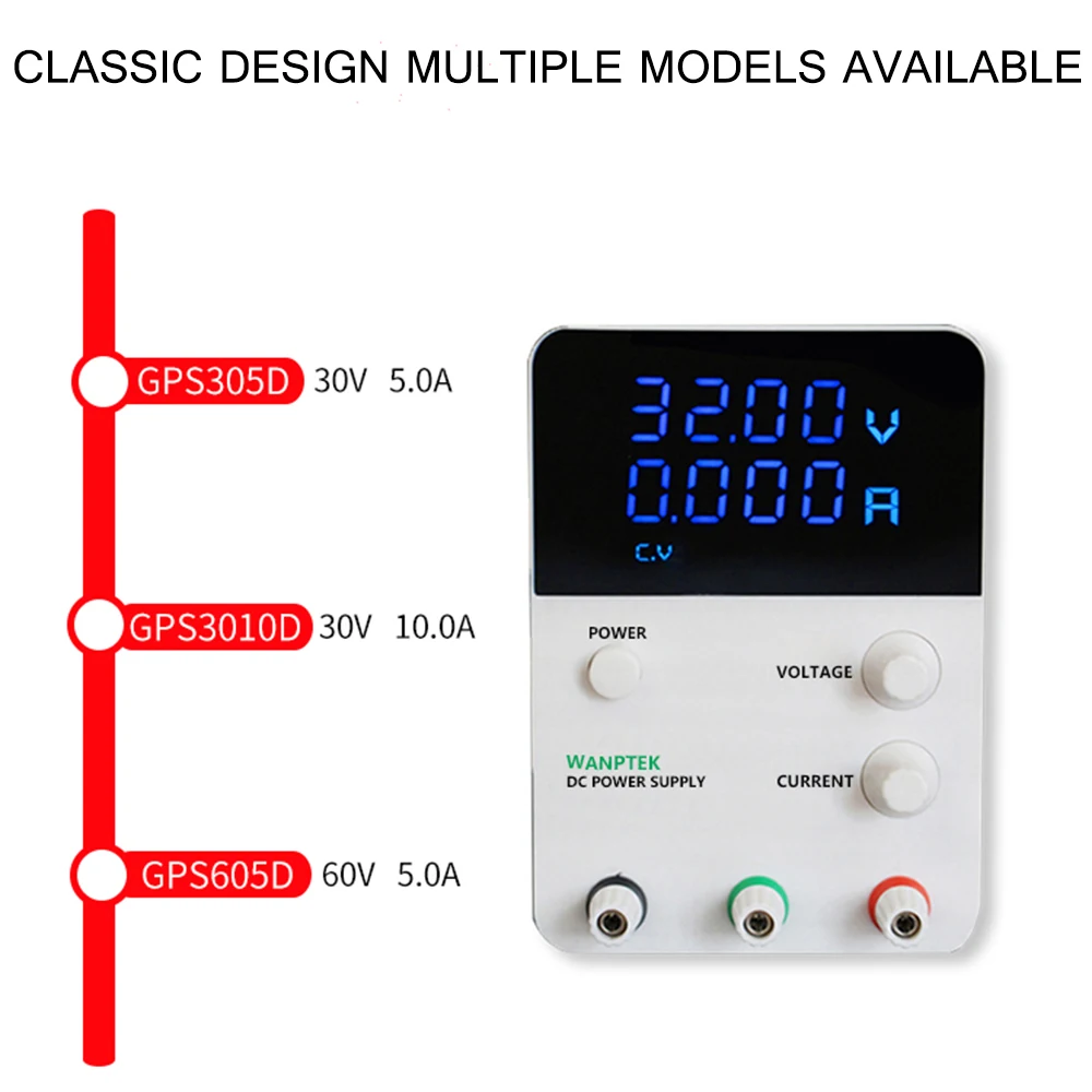 GPS3010D Wanptek Регулируемый лабораторный источник питания постоянного тока