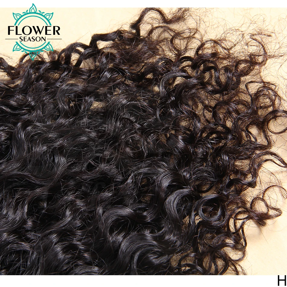 Накладные человеческие волосы с зажимом в виде водной волны Remy бразильские