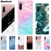for sony xperia 10 iii case new fashion marble silicon soft tpu back cover for sony xperia 5 iii phone cases xperia ace ii 1 iii