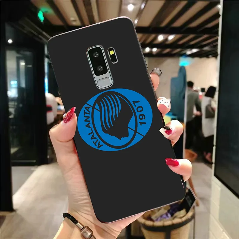 Чехол для телефона Zapata чехол Samsung Galaxy S10 S8 S9 Edge DIY черный мягкий TPU Atalanta FC A9 C10 C9 J7 Max