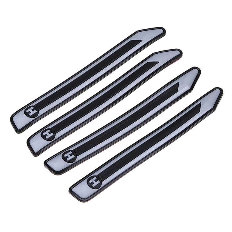 Posbay 4 шт/Автомобильная дверь бампер полоса Бампер протектор Резина большинство