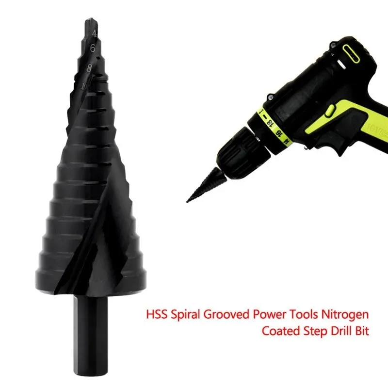 

Durable Drill Bit High Quality Grooved Step Useful Best Brand New Hot Sale