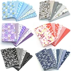 7 шт.компл. набор хлопковых тканей в ассортименте, швейная ткань, домашний текстиль для квилтинга, патчей