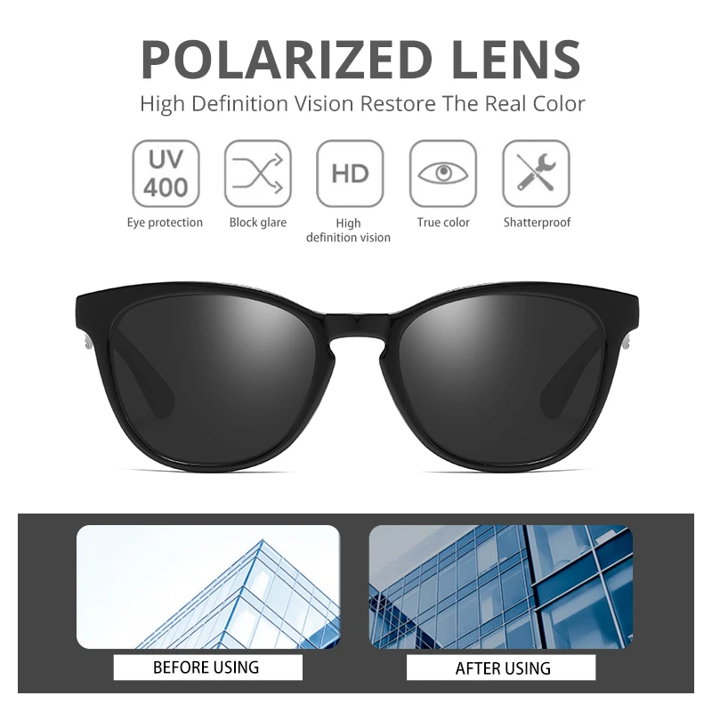 Женские очки кошачий глаз Pro Acme поляризационные с линзами 1:1 TAC уникальные в