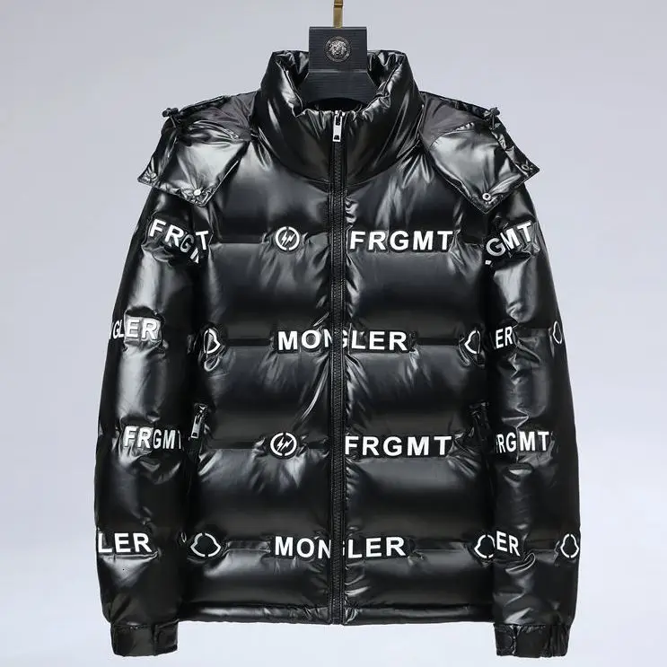 

2021 90% white duck down jacket short bright face Korean version thickened outdoor warm winter jacket p140