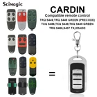 Для CARDIN S435 S449 S486 S476TX2 TXQ, пульт дистанционного управления для гаражных дверей, карточка для ворот 433,92 868 МГц, Открыватель для гаража, клон карточки