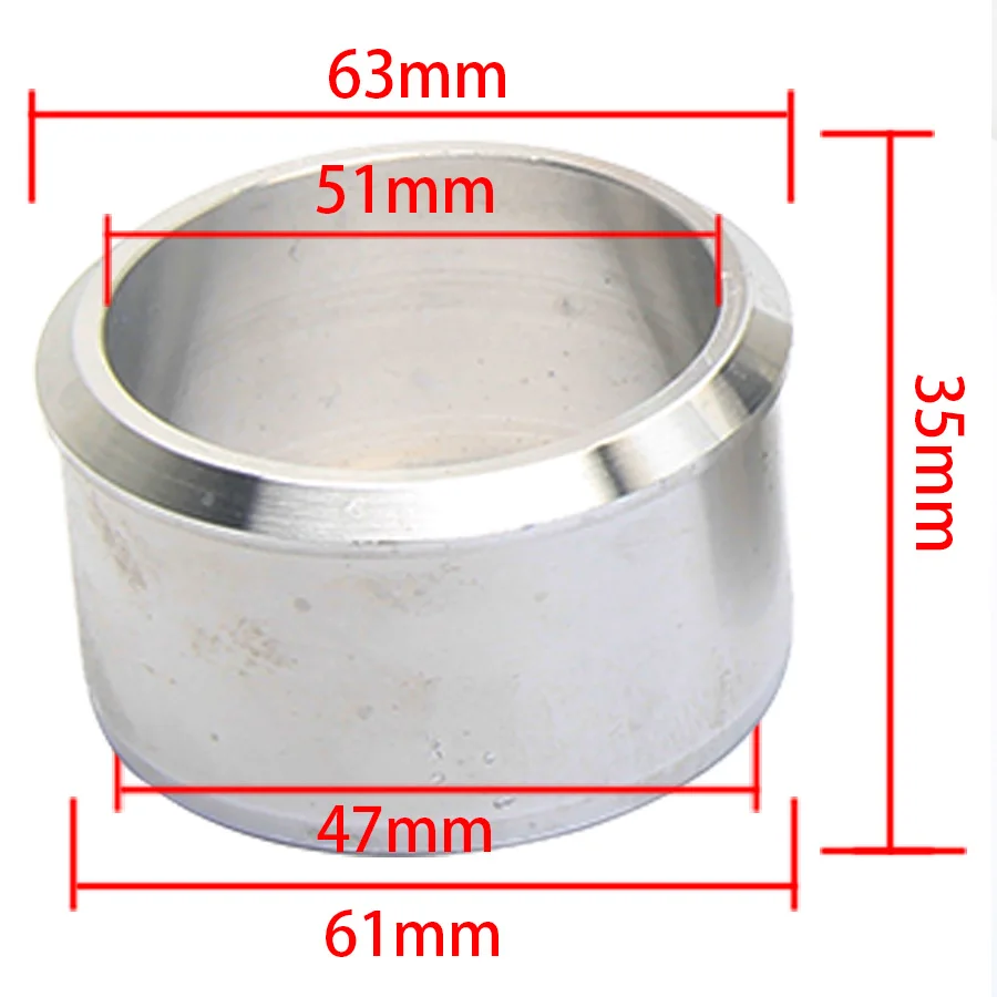 1 шт. универсальный адаптер для выхлопной трубы мотоцикла 51 60 мм|Выхлопные и