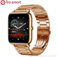 rose gold smart watch men women smartwatch electronics smart clock for android ios fitness tracker stainless steel smart watch