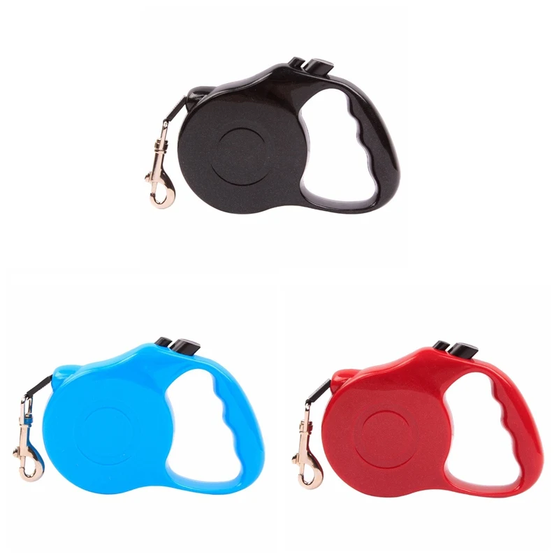 Поводок для домашних животных выдвижной автоматический Тяговый канат прочный