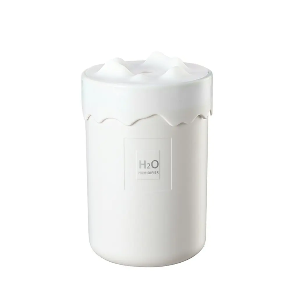 

Humidifier Car Home Snow Mountain Top Gradient Night Light Atomizing Humidifier Portable Desk Humidifier Practical
