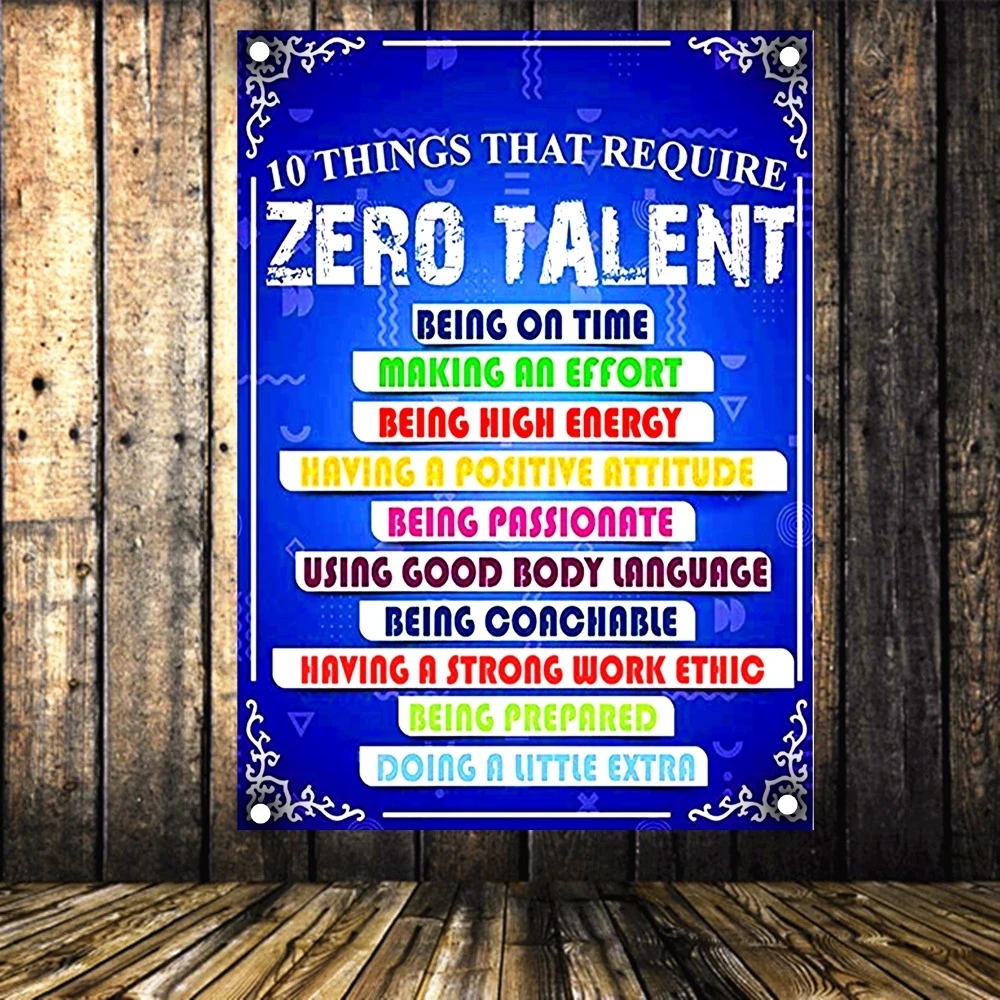 Мотивационные флаги и баннеры на стену постер для офисного декора общежития в