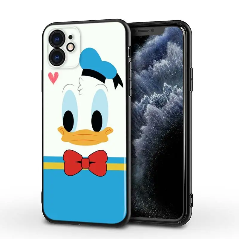 Чехол с рисунком Дональда Дака для Apple iPhone 12 Pro Max Mini 11 XS X XR 6S 6 7 8 Plus 5S SE2020 - купить по