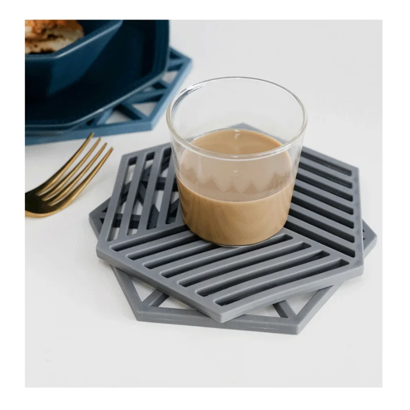 Скандинавские высокотемпературные пустотелые чайные подставки Нескользящие