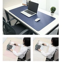 portable home office game mousepad resting surface protective dining desk writing mat easy clean pu leather desk mat laptop pad