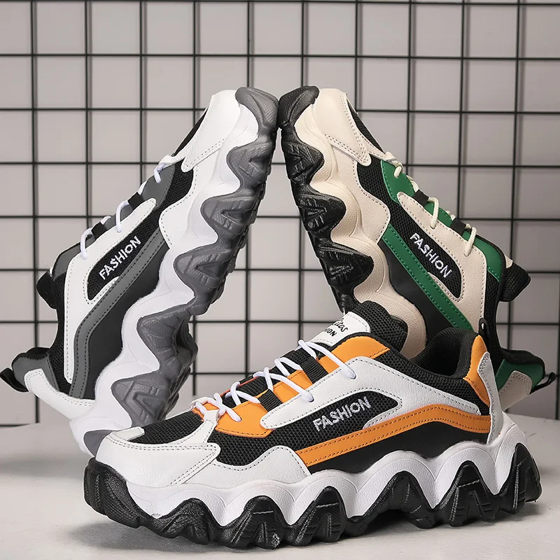 

Кроссовки мужские сетчатые для ходьбы, дышащие легкие кеды, модная повседневная обувь, удобные