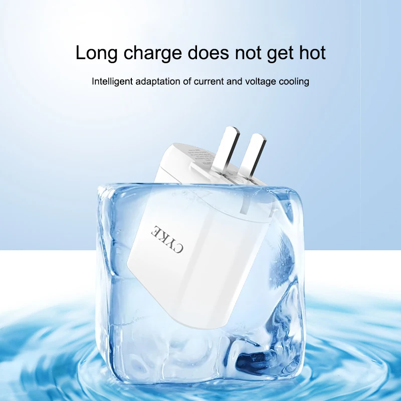 

3USB Fast charge digital display mobile phone charger EU US plug smart charging adapter for iphone huawei samsung smart device