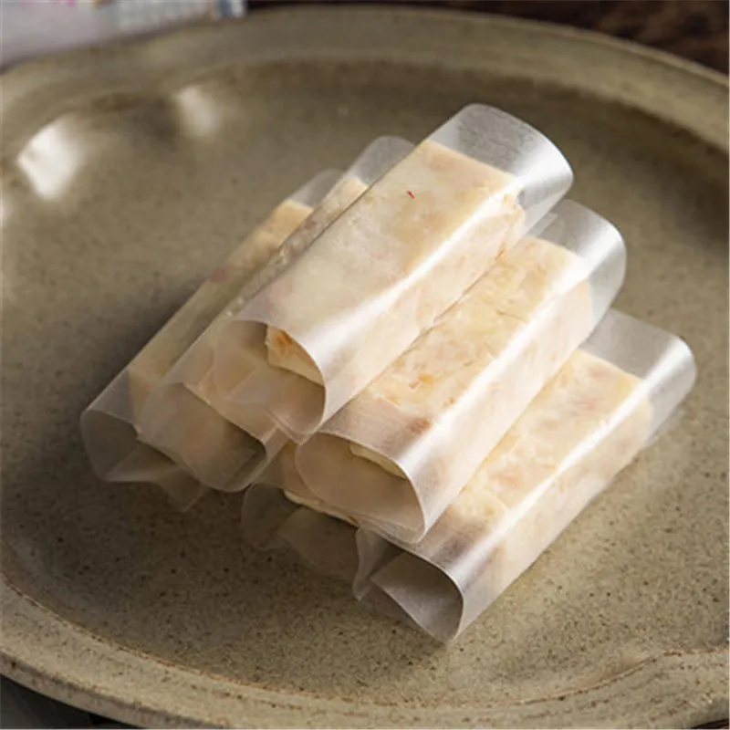 500 листов съедобная клейкая бумага для риса практичная конфет и сахара нуги