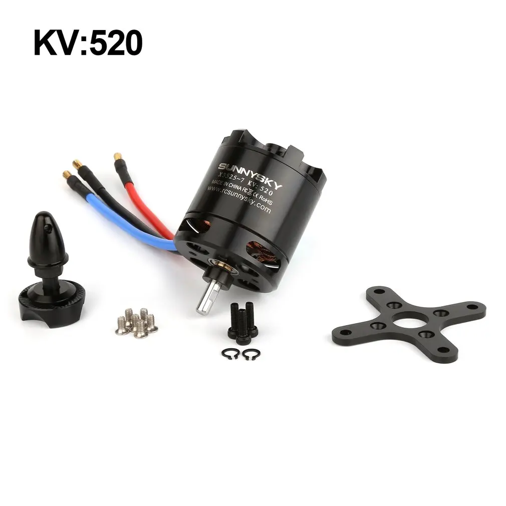 

SUNNYSKY X3520 X3525 520KV 720KV 880KV бесщеточный двигатель для радиоуправляемых квадрокоптеров самолетов с неподвижным крылом