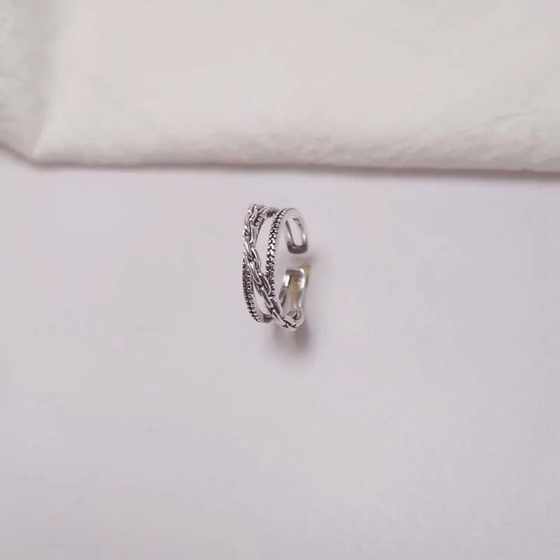 Женское Винтажное кольцо Необычные классические кольца в форме сердца с плачем