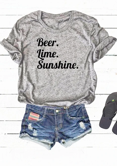 

Bear time sunshine t-shirt 2018 new fashion women tees unisex grunge tumblr gift tops camiseta harajuku cotton goth shirt K668