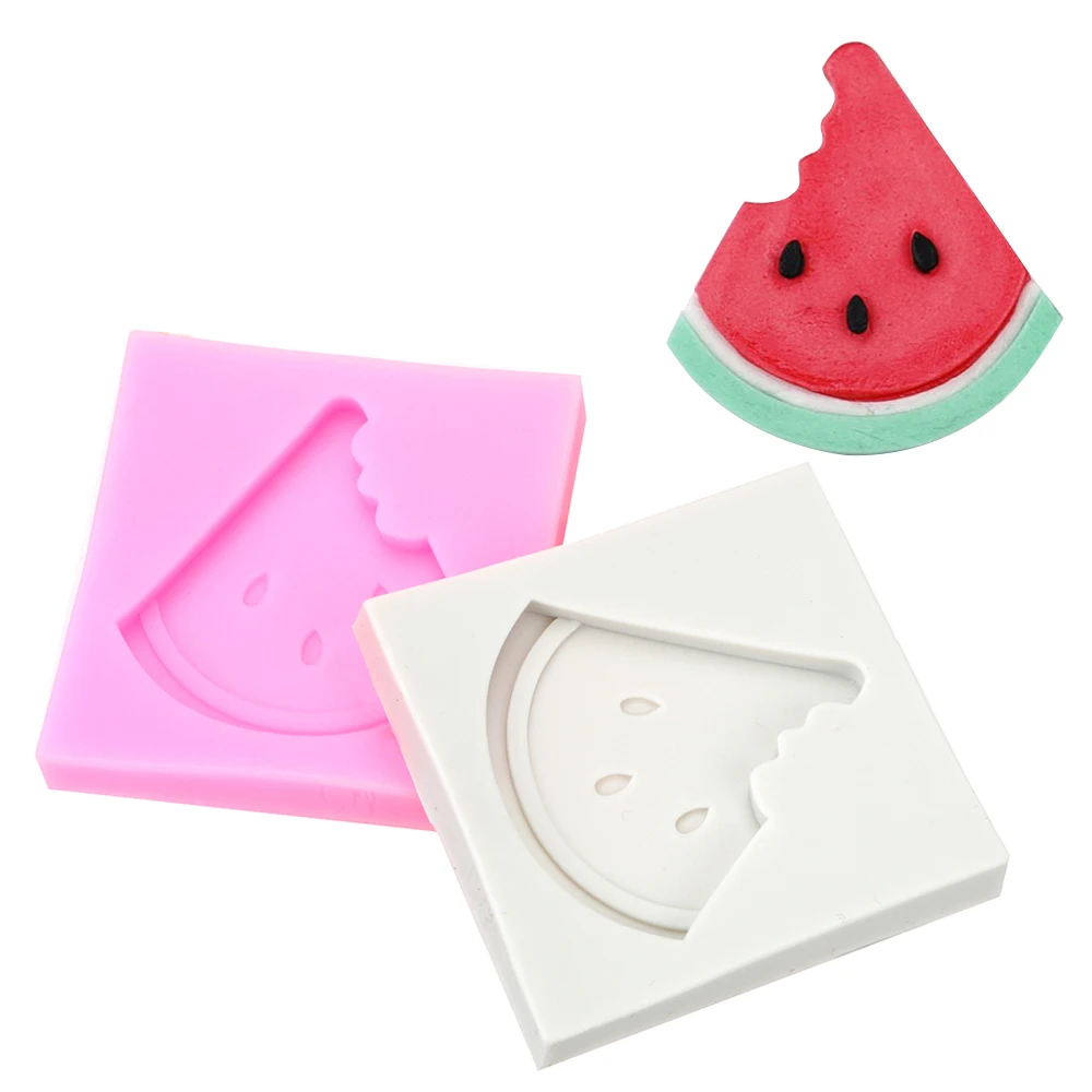 Сделай сам с фруктовым принтом в виде Арбузов силиконовые формы для помадки на