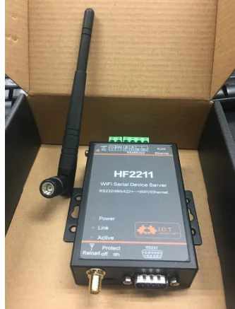HF2211 Serial to WiFi RS232/RS485/RS422 WiFi/Ethernet Converter Module for Industrial Automation Data Transmission HF2211A | Безопасность