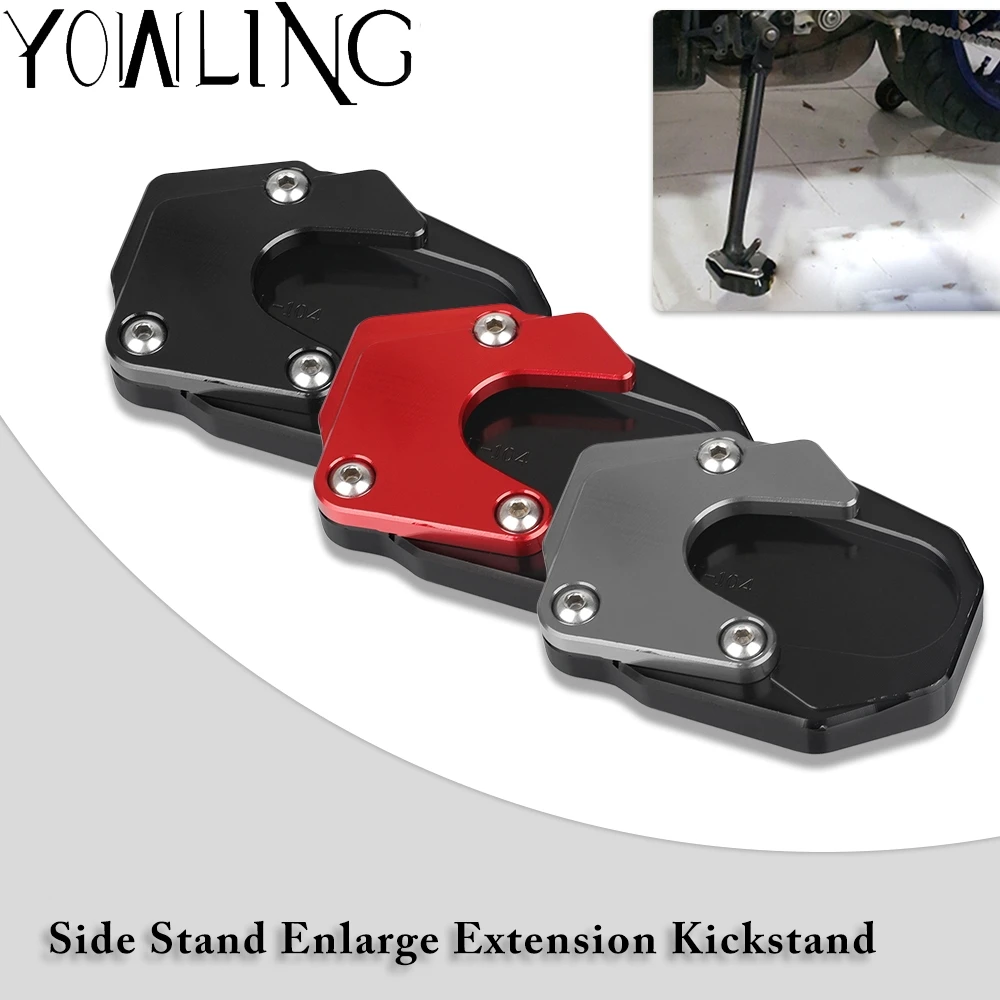 

For SUZUKI GSX-S1000 Katana 2019 2020 2021 CNC Side Stand Enlarge Extension Kickstand V-STROM 1050 /1050XT Accessories Motorbike