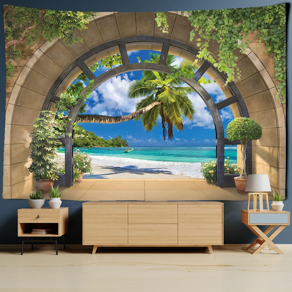 Мандала галактика небесное тело Вселенная гобелен настенный пляжное полотенце