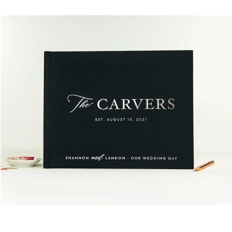 

Классическая Свадебная Гостевая книга на заказ черная Свадебная Гостевая книга Альтернатива идеи книга вход в книгу свадебный душ журнал ф...