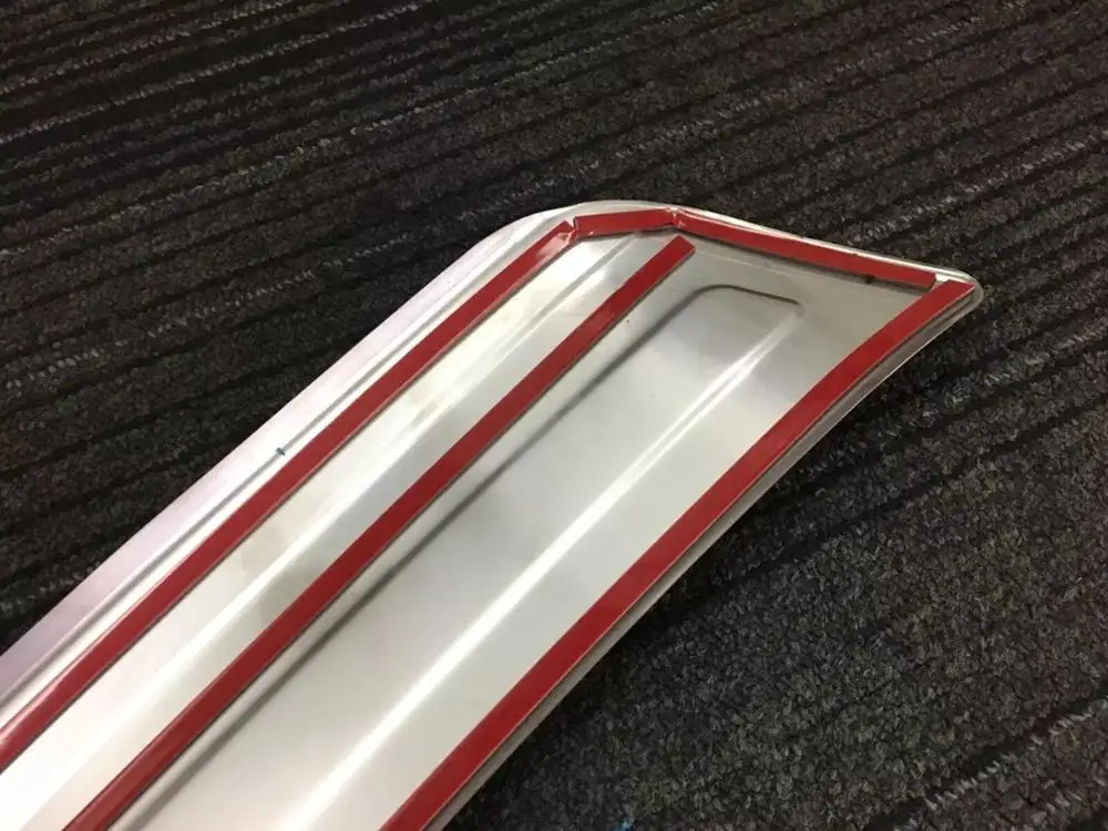 Для Subaru Outback 15-18 внешняя нержавеющая сталь порога пластина заднего бампера