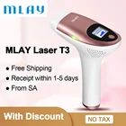 Лазерный эпилятор для тела Mlay T3, электрический аппарат для удаления волос с IPL эффектом, быстрая доставка, малайский домашний эпилятор для лобковой области для женщин и мужчин
