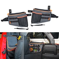 wheel well side storage bag rear trunk organizer tool bag with grab handles car interior accessories for 2018 2021 wrangler jl