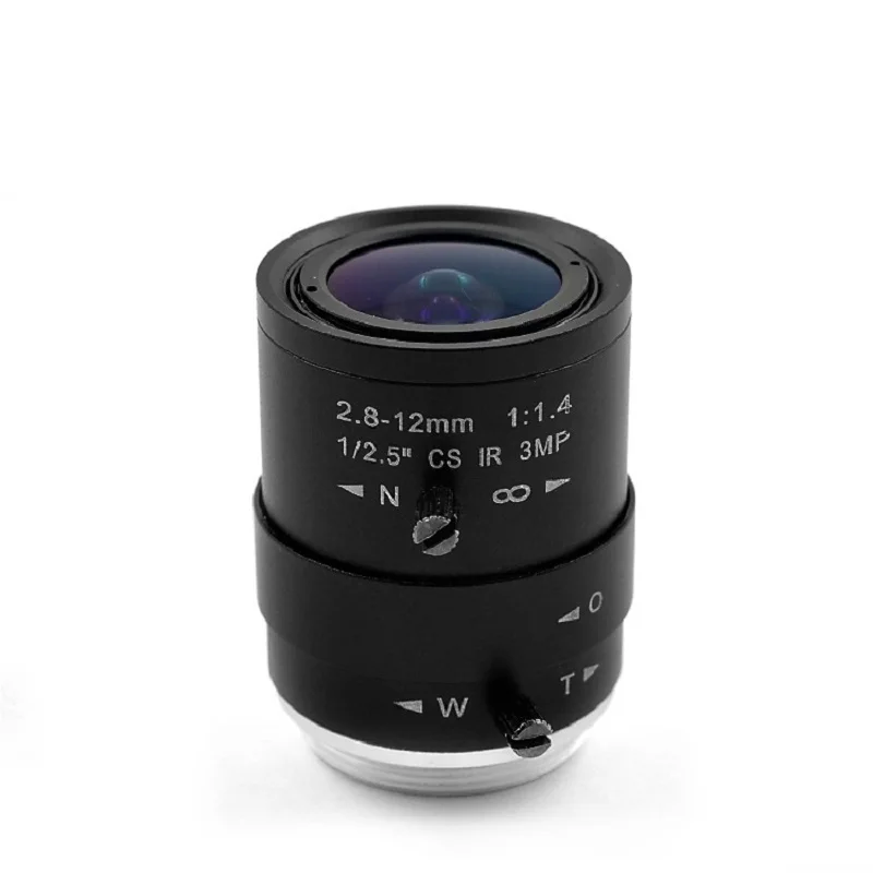 HD CCTV Camera Lens 2.8-12mm Varifocal Security Manual Zoom & Focus CS Mount | Безопасность и защита