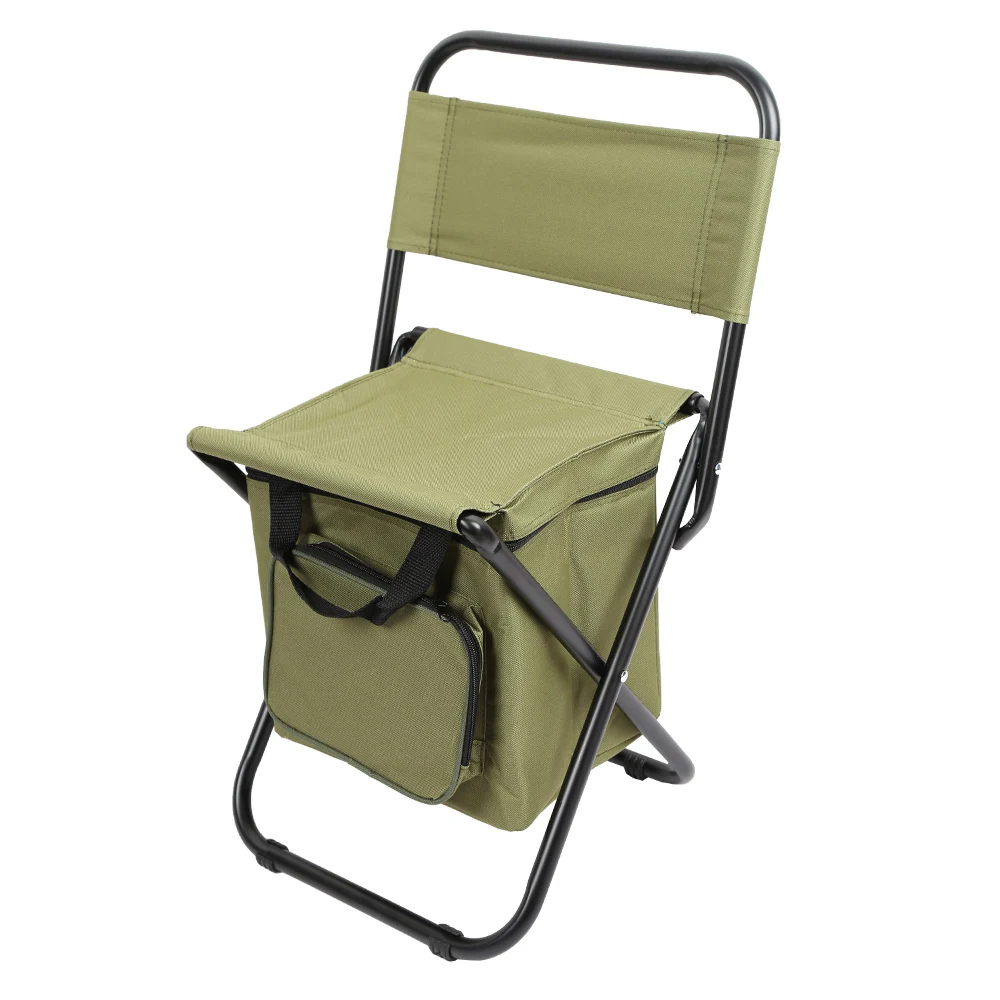 구매 야외 접는 등 받침 캠핑 낚시 의자 의자 쿨러 절연 피크닉 가방 하이킹 좌석 가방 X56a와 휴대용 배낭