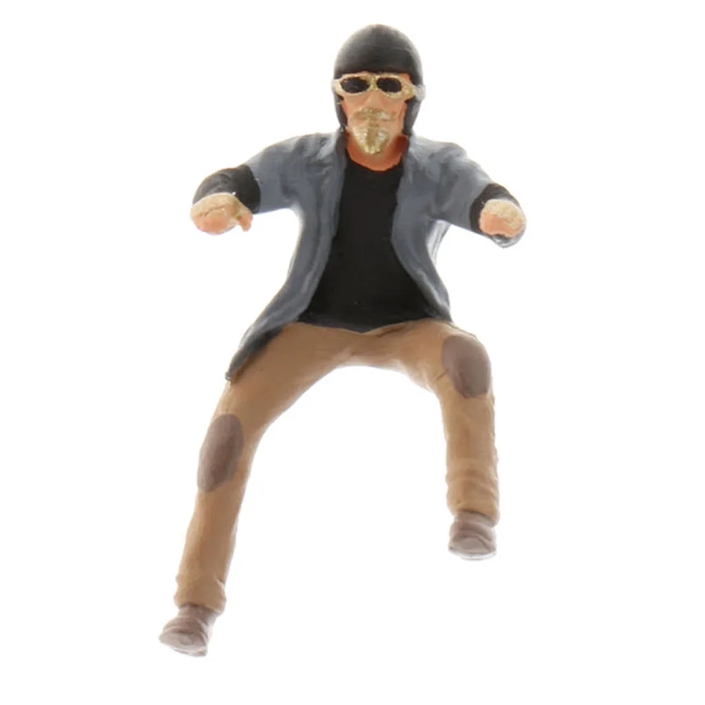 

2Pcs 1:64 Hand Painted Road Park Layout Accessory Decoration