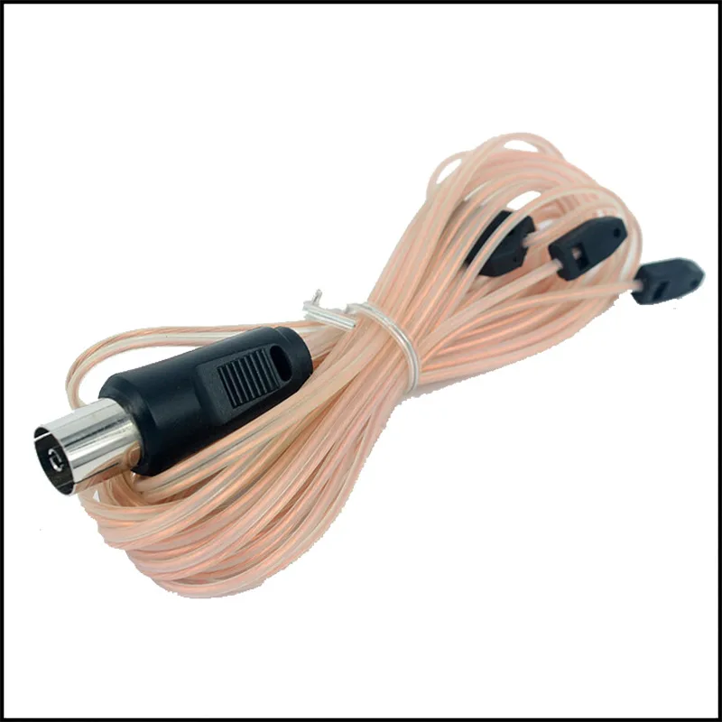 FM-радио антенна MD усилитель звука FM сигнала приемник Антенна прозрачная прямая