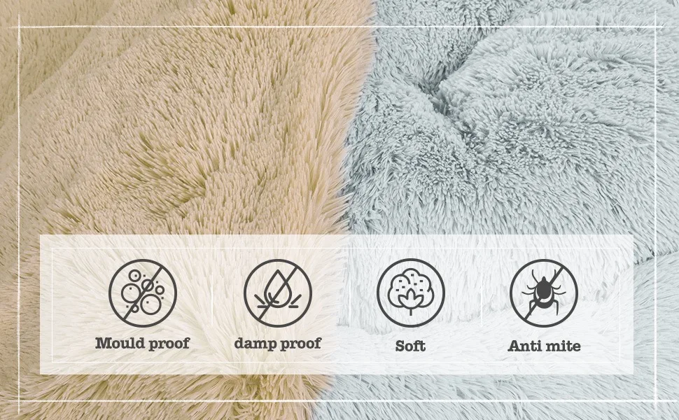 Удобная кровать для собаки большая щенка лабрадор изумительная кошки с зефиром