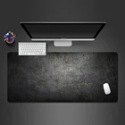 Черный Уникальный креативный коврик для мышки высокое качество современные абстрактные Нескользящая моющаяся Резина коврики Офисные Компьютерные клавиатуры большой пусковой площадки