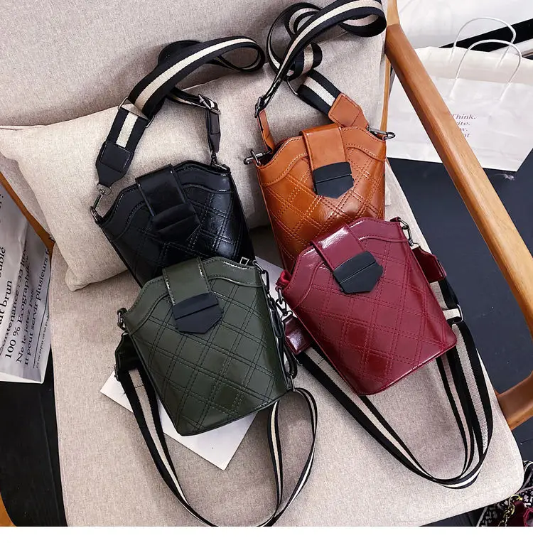 2019 модная Роскошная универсальная сумка-мессенджер ins текстурная сумка-мешок на