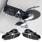 Автомобильный зажим для очков держатель солнцезащитных очков интерьер автомобиля для Toyota Corolla Yaris Rav4 Avensis Auris Camry Sequoia C-hr