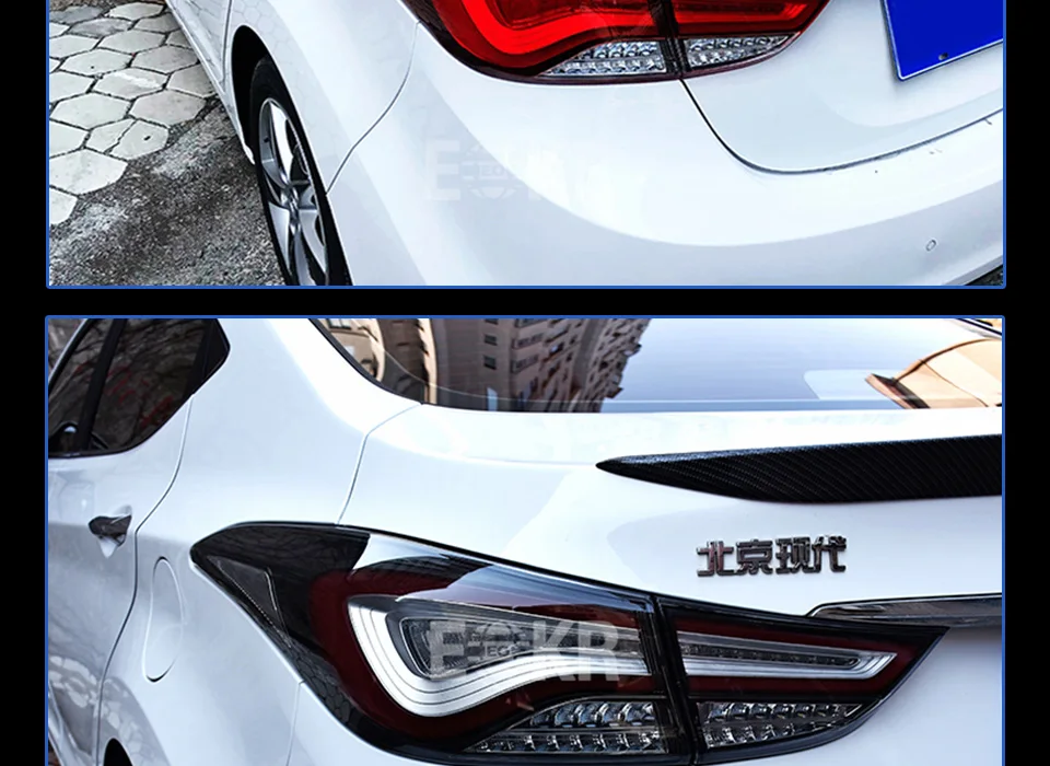 AKD автомобильный Стайлинг задний фонарь для hyundai Elantra задний светильник s Avante светодиодный задний светильник светодиодный сигнальный светодиодный DRL Стоп задний фонарь аксессуары