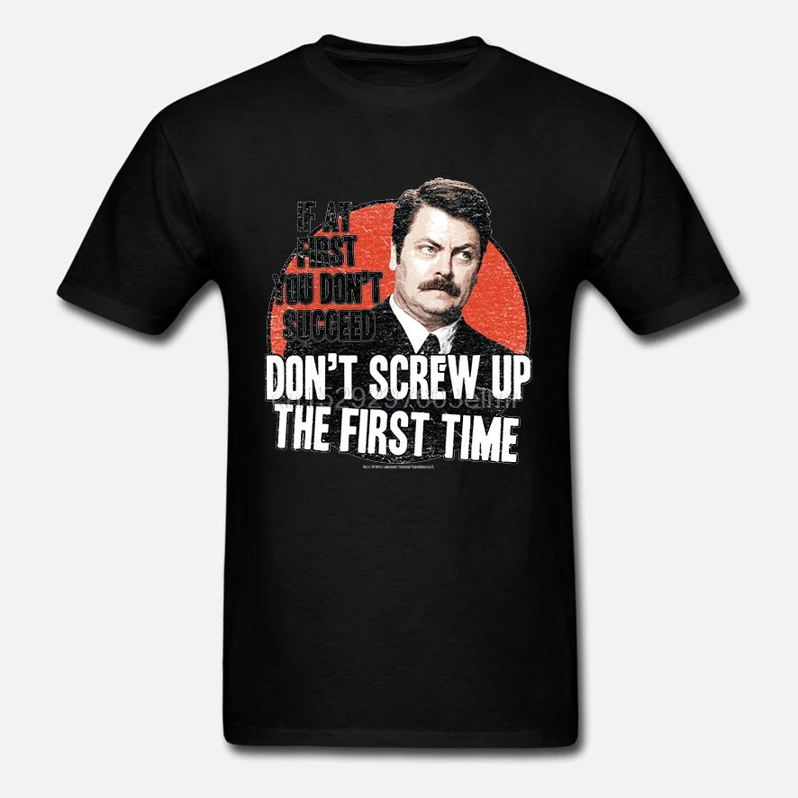 Забавная Мужская футболка белая черные футболки для парков и отдыха