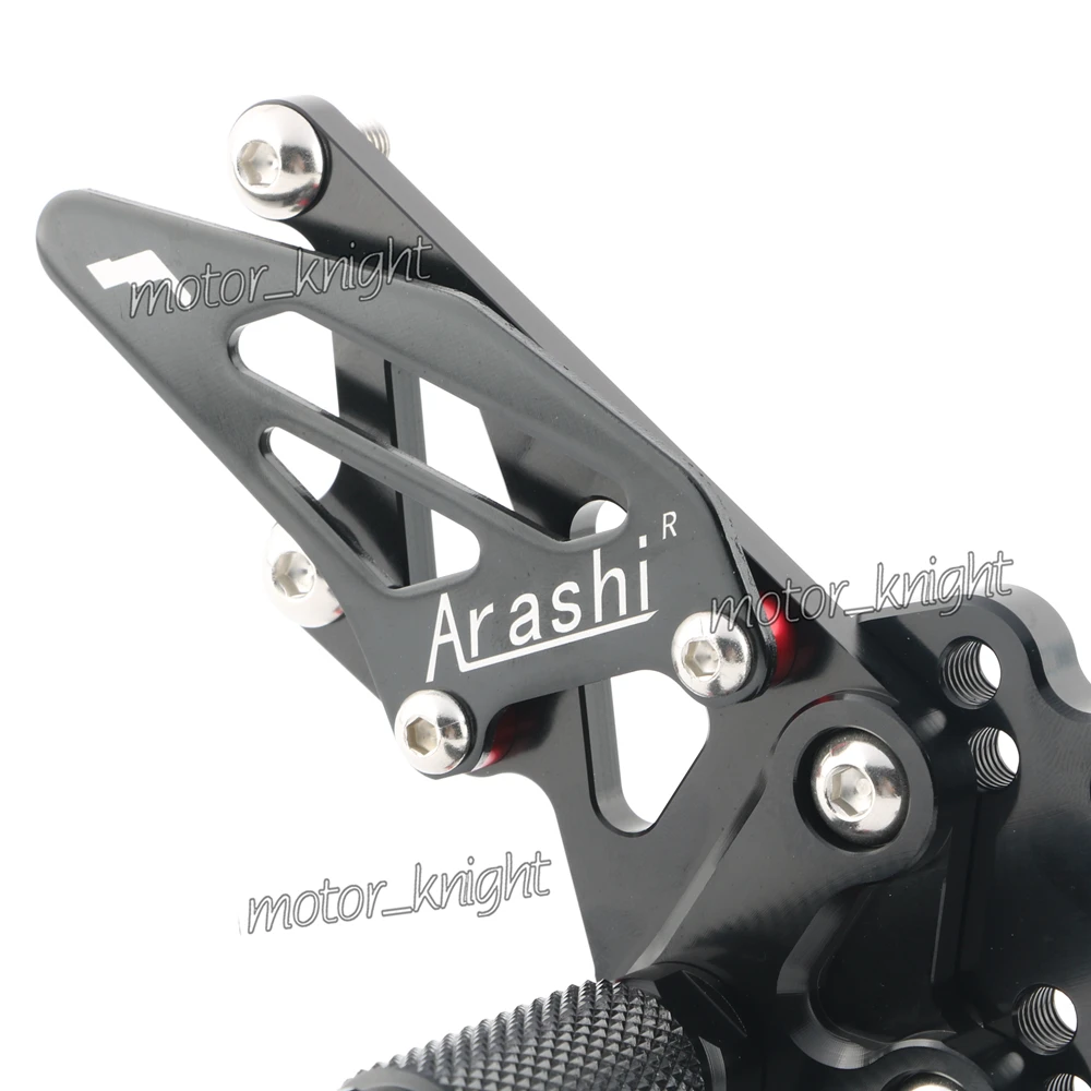 Подножки Arashi NINJA 300 2013 2017 Регулируемые подножки для KAWASAKI NINJA300 EX300A EX300B ABS 14 15 16