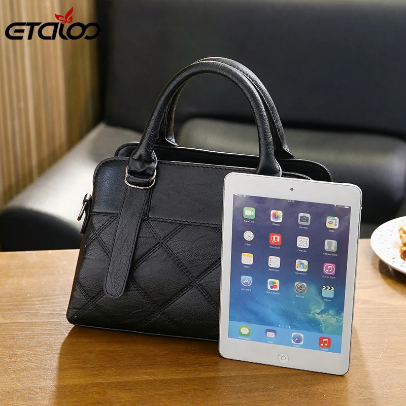 Сумка на плечо женская из высококачественной кожи элегантный мессенджер для