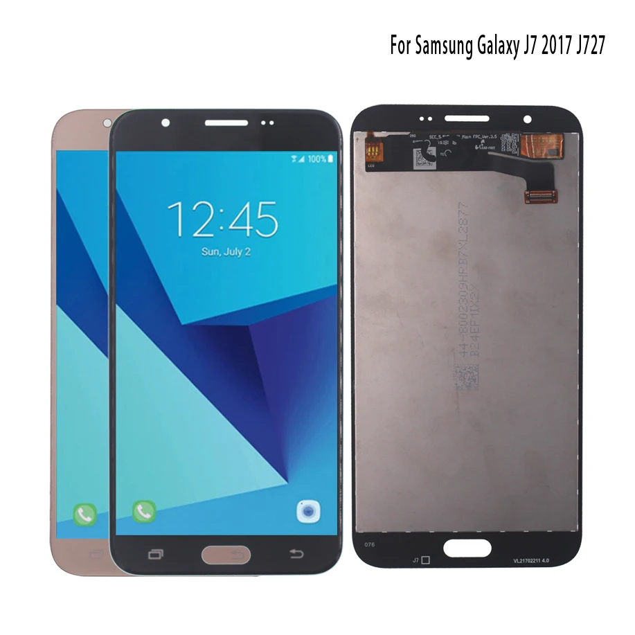 

ЖК-дисплей с дигитайзером в сборе для SAMSUNG Galaxy J7 2017 J727 J730f, запасные части для J727A j727, ЖК-экран